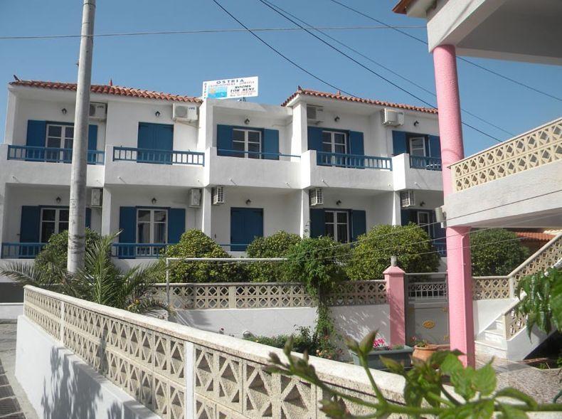 Ostria Eressos Rooms Skála Eresoú Buitenkant foto