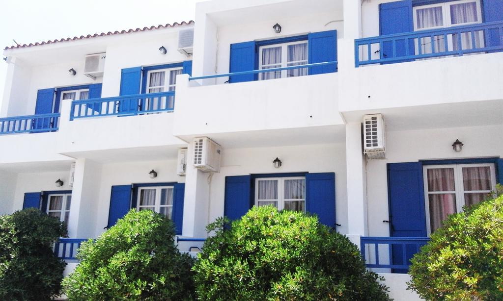 Ostria Eressos Rooms Skála Eresoú Buitenkant foto